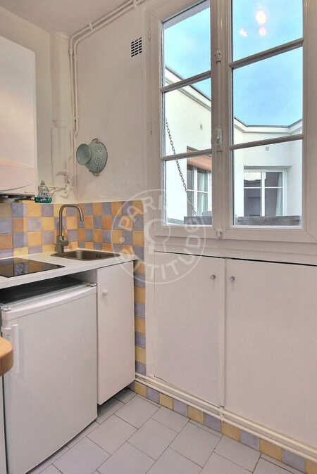 Cozinha Apartamento mobilado - 32m²  - 1 quarto - Montmartre / Place des Abbesses - Paris