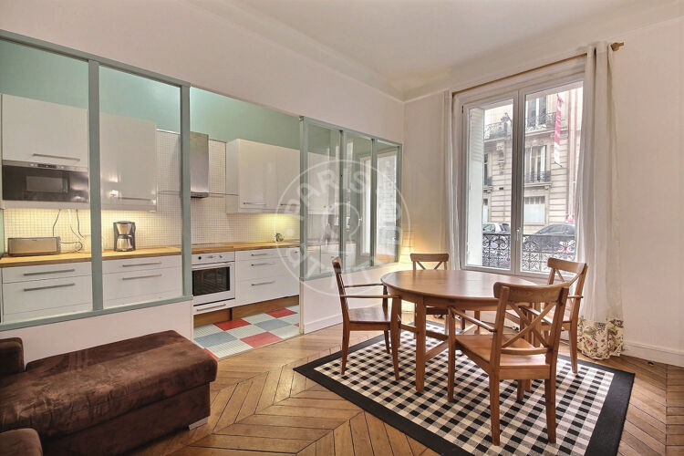 Salotto - 2 locali arredato - Parigi 75017 - 7928