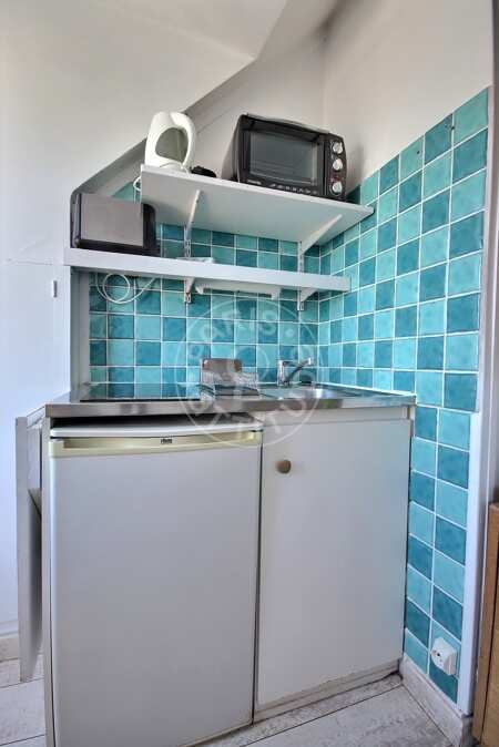 Cocina Estudio amueblado - 15m²  - Saint Placide - París