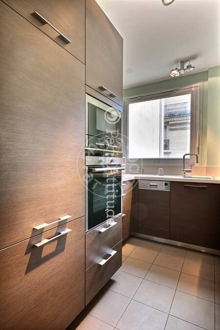 Cozinha Apartamento mobilado - 60m²  - 1 quarto - Charonne - Paris