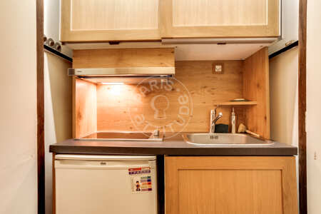 Cozinha Apartamento mobilado - 40m²  - 1 quarto - Ile Saint-Louis - Paris