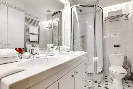 Casa de banho Apartamento mobilado - 40m²  - 1 quarto - Ile Saint-Louis - Paris