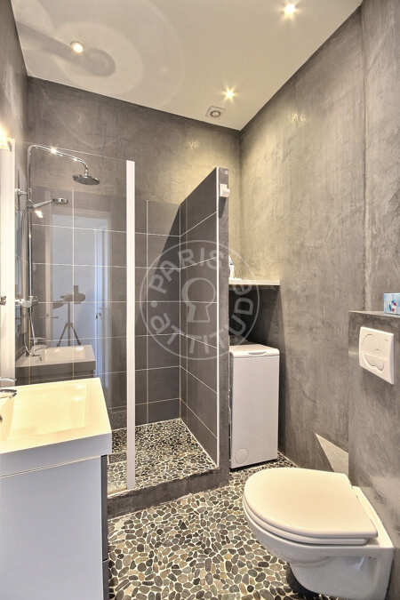 Bathroom Furnished studio - 25m²  - Opéra - Paris