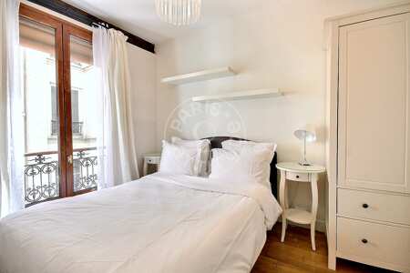 Schlafzimmer Möblierte wohnung - 34m²  - 1 Zimmer - Place Monge - Paris