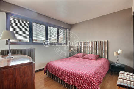 Bedroom Furnished apartment - 50m²  - 1 bedroom - Porte des Lilas - Paris