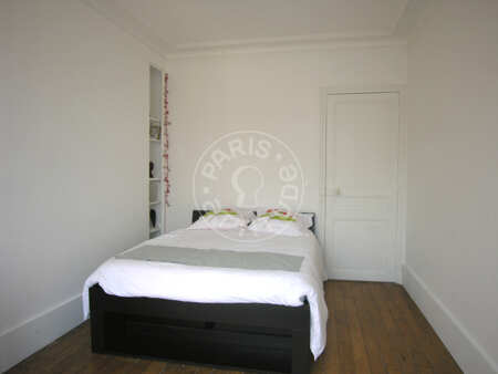 Bedroom Furnished apartment - 37m²  - 1 bedroom - Canal Saint-Martin - Paris