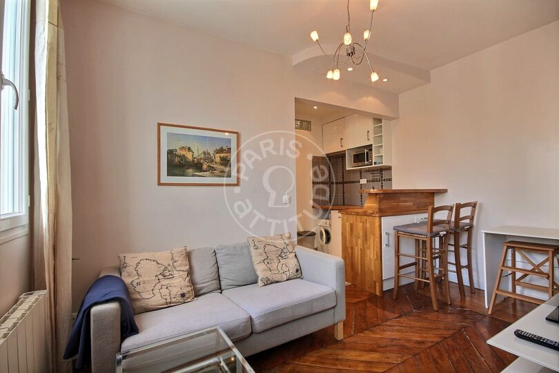 Estudio con alcoba amueblado - París 75011 - 8090