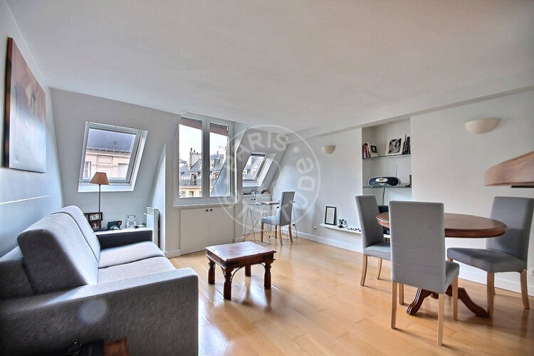 Sala - 1 quarto mobiliado - Paris 75004 - 8125