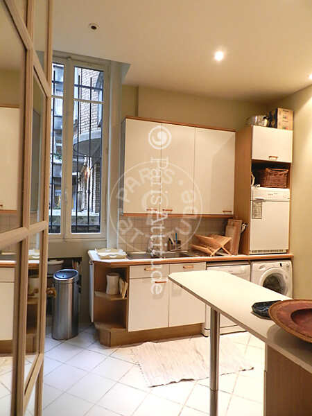 Cozinha Apartamento mobilado - 115m²  - 1 quarto - Jardin du Luxembourg - Paris