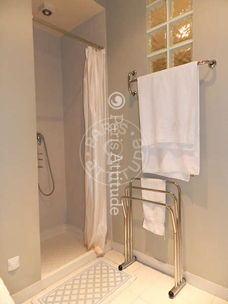 Casa de banho Apartamento mobilado - 115m²  - 1 quarto - Jardin du Luxembourg - Paris