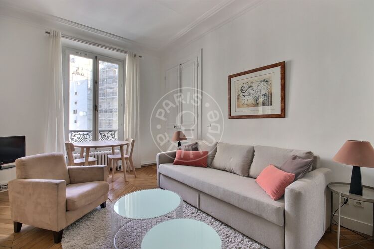 Sala - 2 quartos mobiliado - Paris 75008 - 8142
