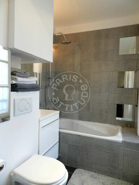 Baño Piso amueblado - 29m²  - 1 dormitorio - Champs-Elysées - París
