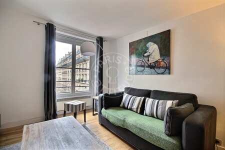 Wohnzimmer Möblierte wohnung - 43m²  - 1 Zimmer - Saint-Paul - Paris