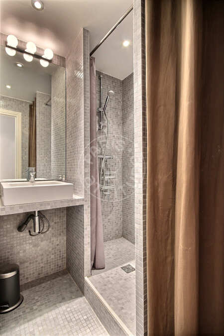 Badezimmer Möblierte wohnung - 43m²  - 1 Zimmer - Saint-Paul - Paris