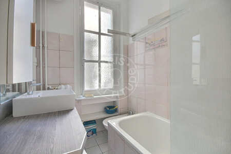 Baño Piso amueblado - 33m²  - 1 dormitorio - Tolbiac - París