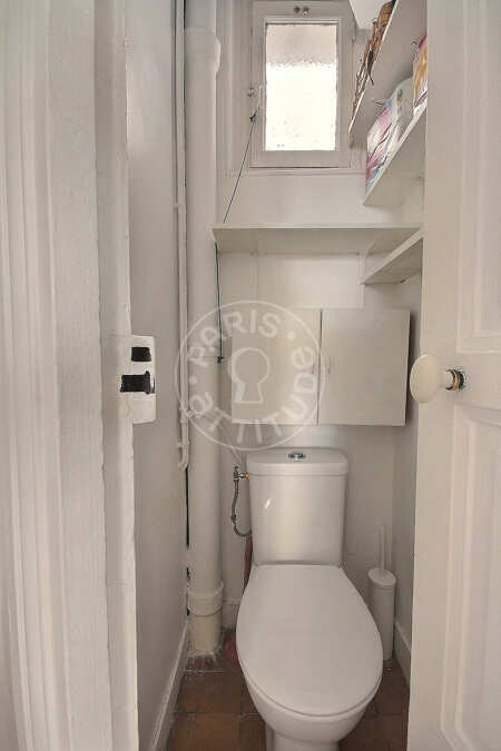 Inodoro Piso amueblado - 33m²  - 1 dormitorio - Tolbiac - París