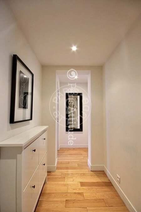Entrée Appartement meublé - 78m²  - 2 chambres - Victor Hugo - Paris
