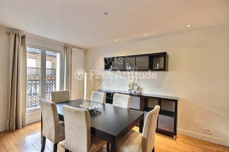 Salle à manger Appartement meublé - 78m²  - 2 chambres - Victor Hugo - Paris
