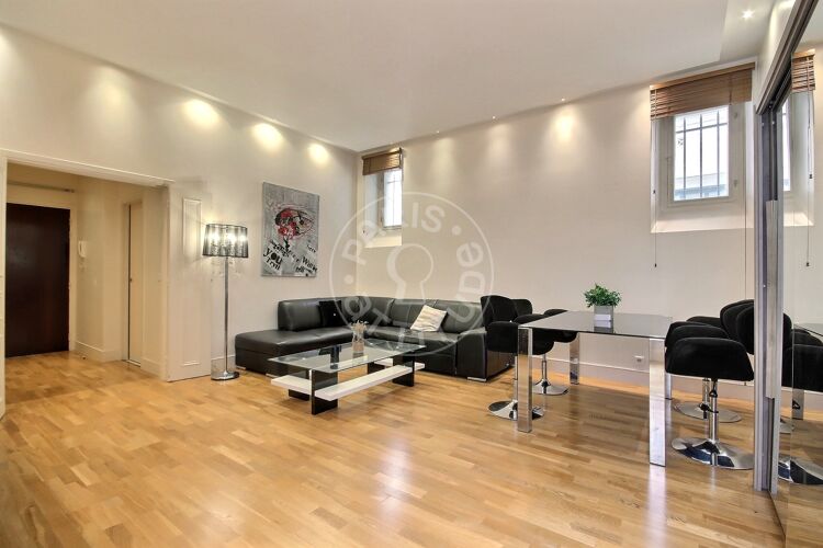 Salon - 1 chambre meublé - Paris 75008 - 8207