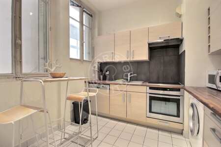 Cocina Piso amueblado - 54m²  - 1 dormitorio - Champs-Elysées - París
