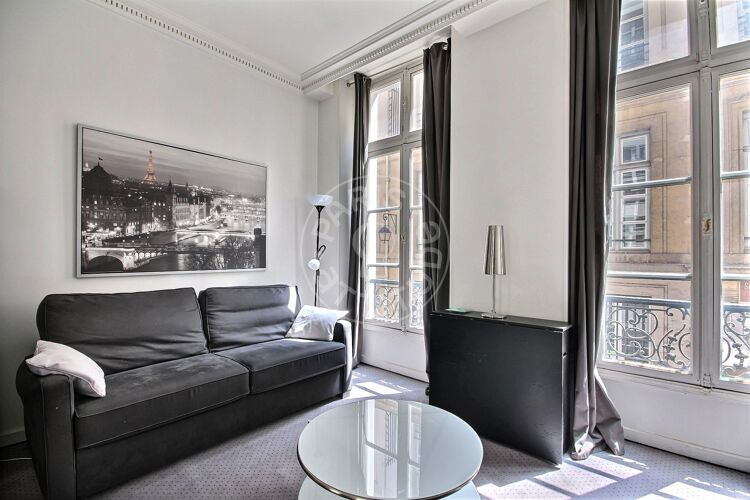 Living room - Furnished studio - Paris 75007 - 8222