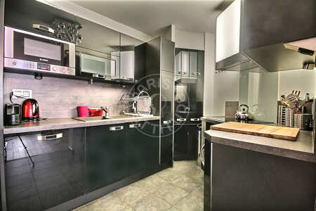 Cozinha Apartamento mobilado - 56m²  - 1 quarto - Porte Maillot / Palais des Congrès - Paris