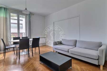 Living room Furnished apartment - 61m²  - 2 bedrooms - La Muette / Bois de Boulogne - Paris