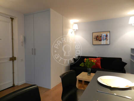 Sala Quitinete mobilado - 20m²  - Miromesnil - Paris