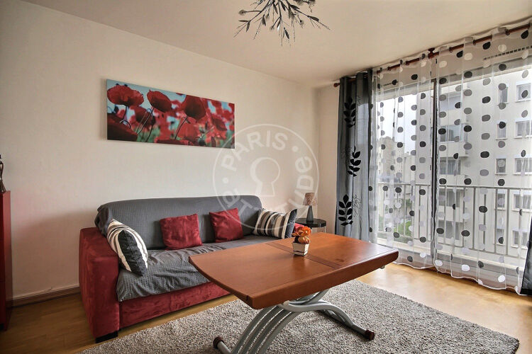 Sala - 1 quarto mobiliado - Paris 75015 - 8244