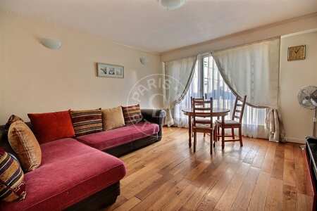 Wohnzimmer Möblierte wohnung - 56m²  - 1 Zimmer - Jules Joffrin - Mairie du 18ème - Paris