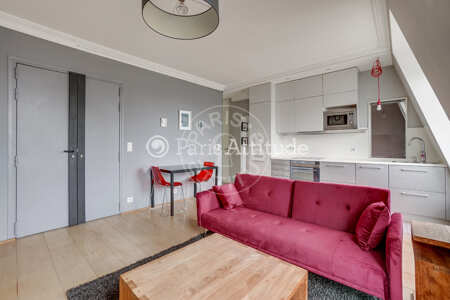 Sala Apartamento mobilado - 40m²  - 1 quarto - Porte Dorée - Paris