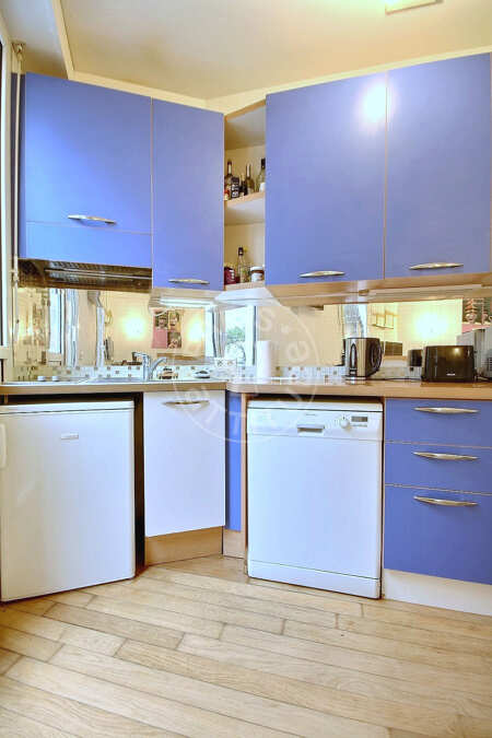 Küche Möblierte studio - 30m²  - Montmartre / Place des Abbesses - Paris