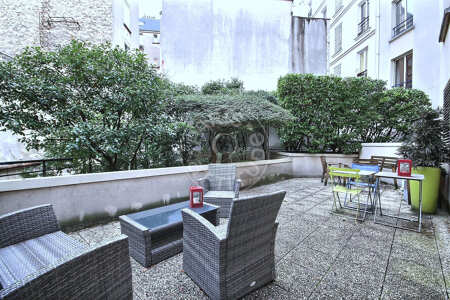 Terrasse Möblierte studio - 30m²  - Montmartre / Place des Abbesses - Paris