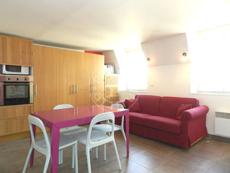 Salon - 1 chambre meublé - Paris 75002 - 8315