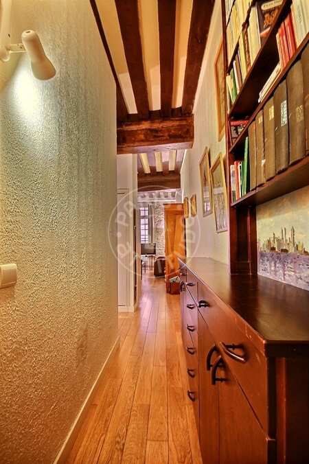 Entrada Piso amueblado - 55m²  - 1 dormitorio - Temple - París