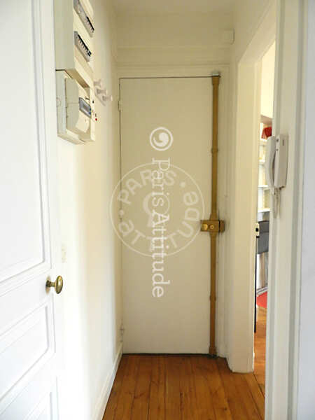 Entrance Furnished apartment - 34m²  - 1 bedroom - Guy Môquet - Paris