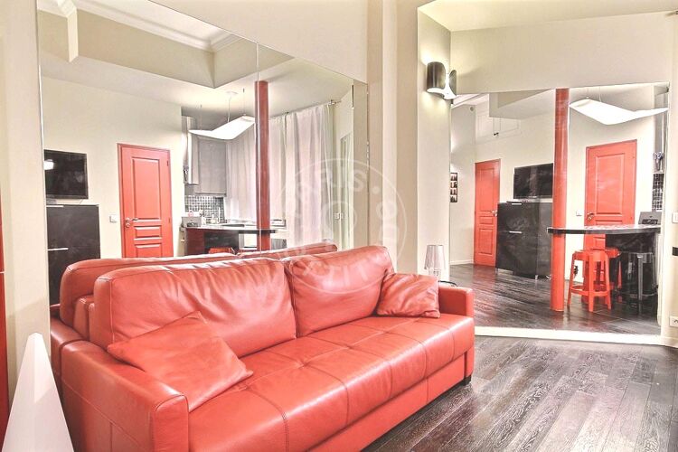 Salon - Studio meublé - Paris 75006 - 8399