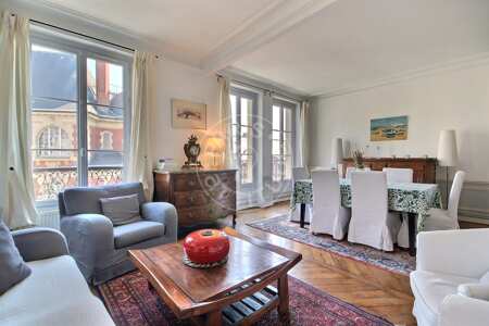 Sala Apartamento mobilado - 78m²  - 2 quartos - Port Royal / Raspail - Paris