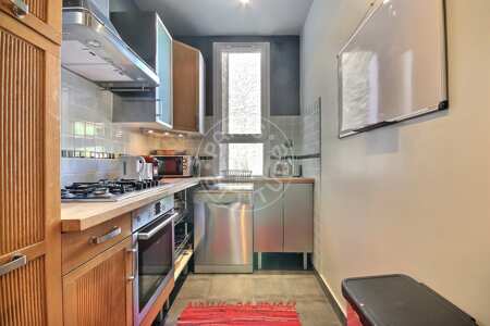 Cozinha Apartamento mobilado - 78m²  - 2 quartos - Port Royal / Raspail - Paris