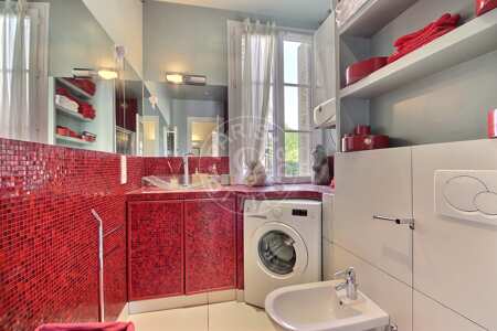 Casa de banho Apartamento mobilado - 78m²  - 2 quartos - Port Royal / Raspail - Paris