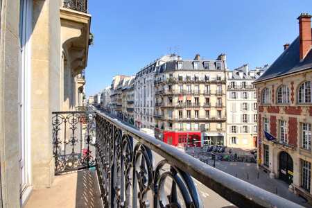 Varanda Apartamento mobilado - 78m²  - 2 quartos - Port Royal / Raspail - Paris