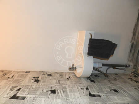 WC Möblierte wohnung - 59m²  - 1 Zimmer - Porte de Clichy - Paris