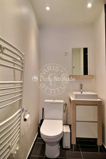 Casa de banho Studio mobilado - 32m²  - Montorgueil - Paris