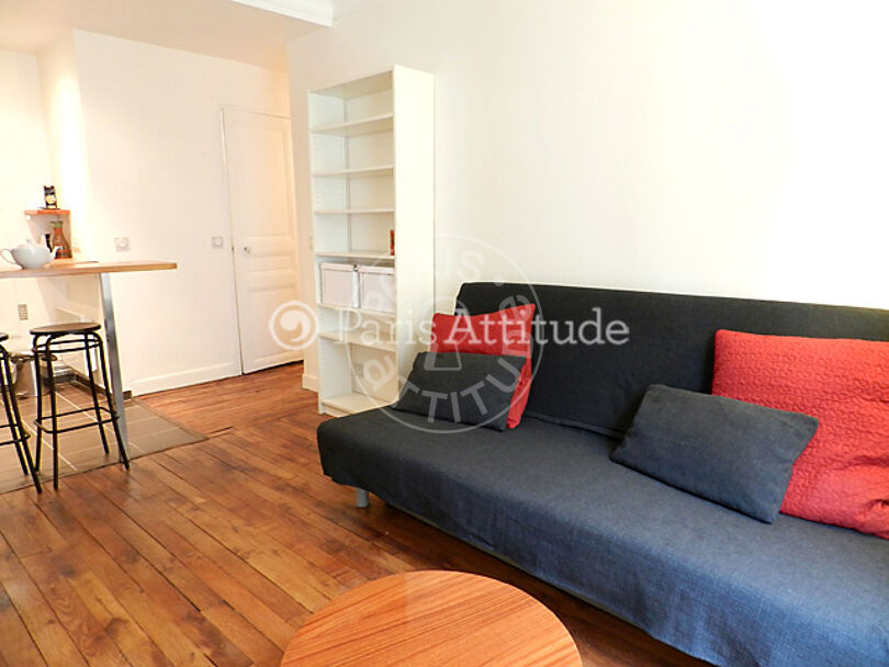 Furnished studio - Paris 75018 - 8445