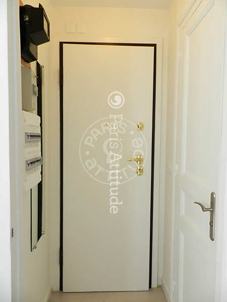 Entrance Furnished studio alcove - 29m²  - Tour Eiffel - Paris