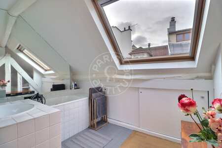 Casa de banho Apartamento mobilado - 40m²  - 1 quarto - Saint-Germain - Paris