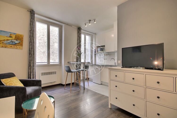 Salon - Studio meublé - Paris 75003 - 8464