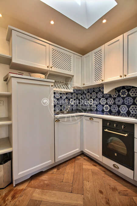 Cuisine Appartement meublé - 70m² - 2 chambres - Invalides - Paris