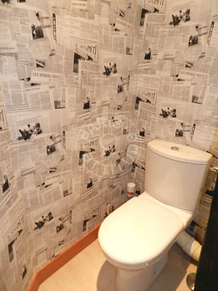 Toilet Furnished apartment - 32m²  - 1 bedroom - Latin / Saint-Michel - Paris