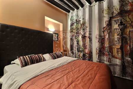 Bedroom Furnished apartment - 45m²  - 1 bedroom - Latin / Saint-Michel - Paris